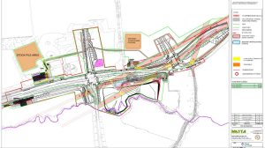 Eastwick Roundabout works
