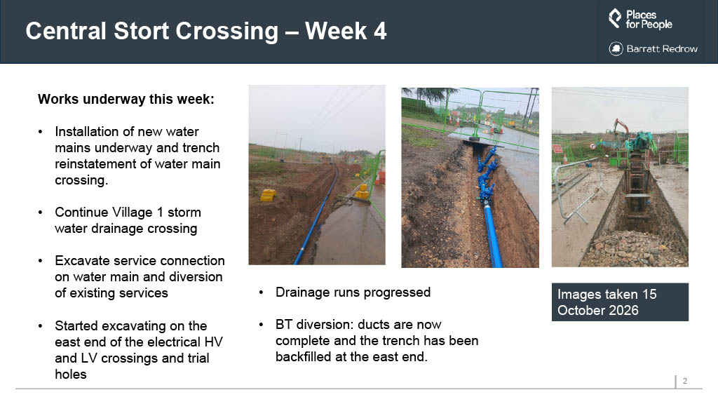 Eastwick Road Closure - October 16 update